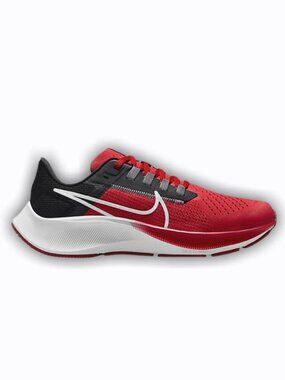 Red Nike Tampa Bay Buccaneers Air Zoom Pegasus 38 Bucs Men’s US Size 10.5